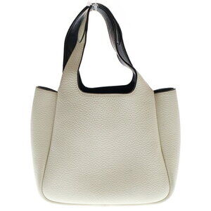 Prada Dino Vitello Handbag Taurillon Leather Bag White RED